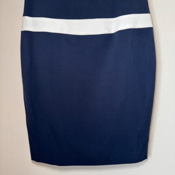 Lauren Ralph Lauren Dress Women's Size 8 Blue White Striped Sleeveless Preppy - Picture 3 of 8